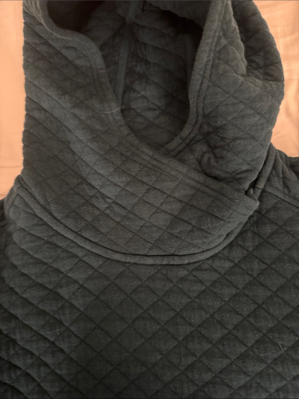 Duluth Trading Co Quilted pullover hoodie - Picture 3 of 7
